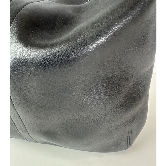 Coach Black Leather Slim Legacy Crossbody Shoulder Bag Adjustable 9326 Purse - Picture 14 of 16